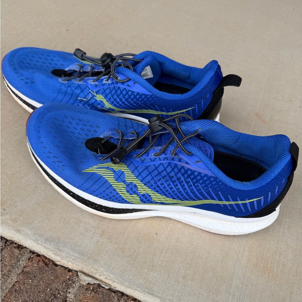 Preowned - Saucony Endorphin Speed 2, Blue Running Shoes, men’s size 12